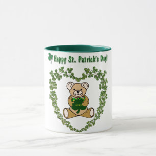 St. Patrick's Day Bären Tasse