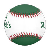St. Patrick's Day Baseball von dalDesignNZ (Rückseite)