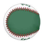 St. Patrick's Day Baseball von dalDesignNZ (Vorderseite Links)