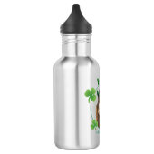 St. Patrick's Day Basset Trinkflasche (Links)
