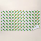 St. Patrick's Day Beach Handtuch (Vorderseite)