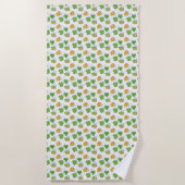 St. Patrick's Day Beach Handtuch (Vorderseite)