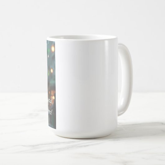 St Patrick's Day Beauty sitzt auf einem Fass Kaffeetasse (VorderseiteRechts)