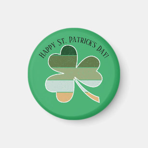 St. Patrick's Day Bedressed Lucky Irish Kleeblatt Magnet