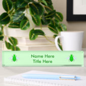 St. Patricks Day Bee Custom Namensplakette