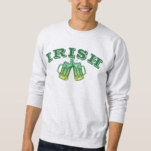 St. Patricks Day Beer Drink Team Sweatshirt (Vorderseite)