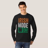 St Patrick's Day Beer Drinking Ireland Irish Mode T-Shirt (Vorne ganz)