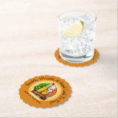 St Patricks Day Beer & Flag Edit Message Untersetzer (Vor Ort)