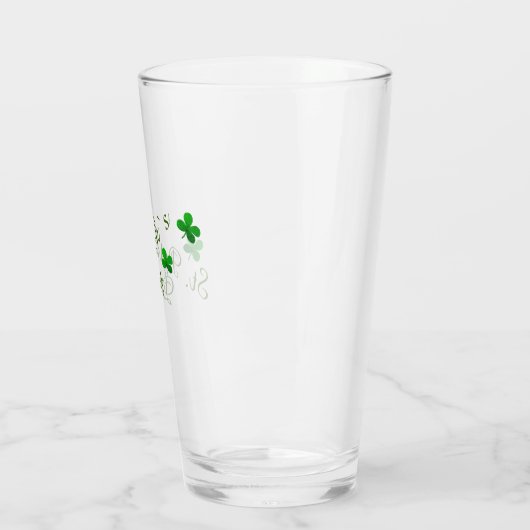 St Patrick's Day Beer Glas (Links)