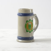 St Patrick's Day Beer Stein Bierglas (VorderseiteRechts)