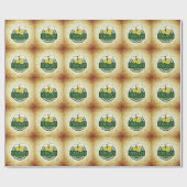 St. Patrick's Day Bers Geschenkpapier (Flach)