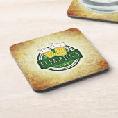 St. Patrick's Day Bers Getränkeuntersetzer (Linke Seite)