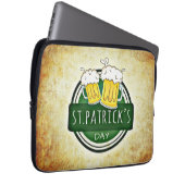 St. Patrick's Day Bers Laptopschutzhülle (Vorne Rechts)