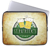 St. Patrick's Day Bers Laptopschutzhülle (Vorderseite)