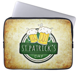 St. Patrick's Day Bers Laptopschutzhülle