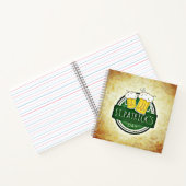 St. Patrick's Day Bers Notizblock (Innenseite)