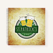 St. Patrick's Day Bers Notizblock (Vorderseite)