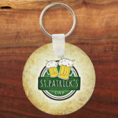 St. Patrick's Day Bers Schlüsselanhänger (Vorderseite)
