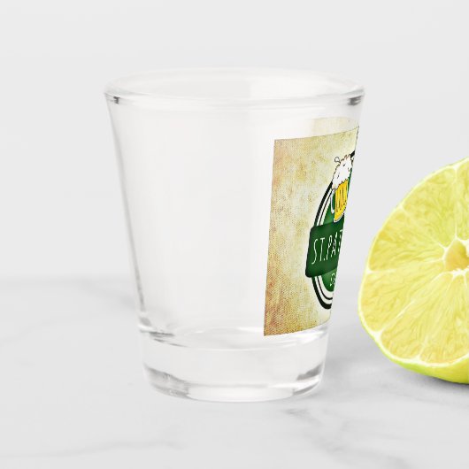 St. Patrick's Day Bers Schnapsglas (Links)