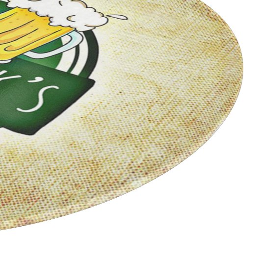 St. Patrick's Day Bers Schneidebrett (Ecke)