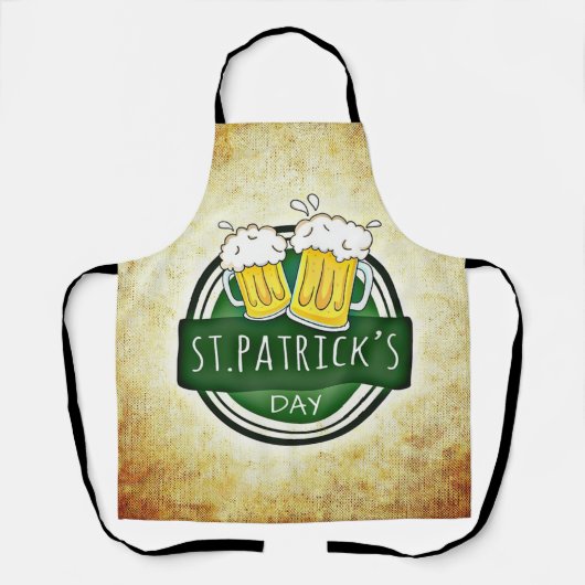 St. Patrick's Day Bers Schürze (Vorderseite)