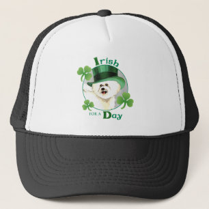 St. Patrick's Day Bichon Truckerkappe