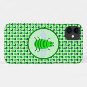St. Patricks Day Bienen und Kleeblätter Case-Mate iPhone Hülle (Rückseite (Horizontal))