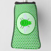St. Patricks Day Bienen und Kleeblätter Golf Headcover (Rotieren 90)