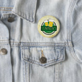 St.Patrick's Day Bier Button (Beispiel)