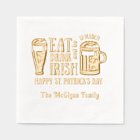St. Patrick's Day, Bier, essen Drink sei irisch