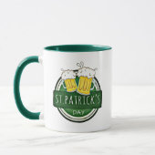 St. Patrick's Day, Bier Tasse, Irish Green Tasse (Links)