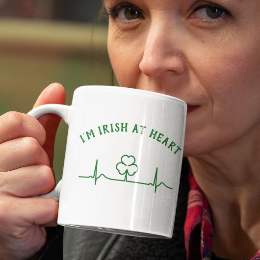 St Patricks Day Bierbecher | Kleeblatt & Benutzerd Kaffeetasse