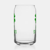 St Patrick's Day Bierdose Glas mit glücklicher Kle (Rechts)