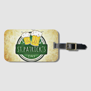 St. Patrick's Day Biere Gepäckanhänger