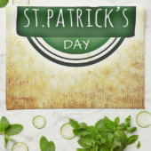 St. Patrick's Day Biere Geschirrtuch (Gefaltet)
