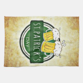St. Patrick's Day Biere Geschirrtuch (Horizontal)