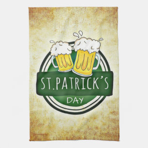 St. Patrick's Day Biere Geschirrtuch