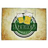 St. Patrick's Day Biere Große Geschenktüte (Rückseite)