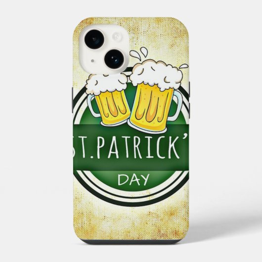 St. Patrick's Day Biere iPhone Hülle (Rückseite)
