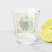 St. Patrick's Day Biere Schnapsglas (Rückseite)