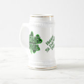 St. Patrick's Day Bierglas (Vorderseite Links)