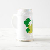 St. Patrick's Day Bierglas (Vorderseite Links)