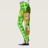 St Patrick's Day Big Leprechaun Leggings (Links)