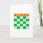 St Patricks Day Bingo Karte (Vorderseite)