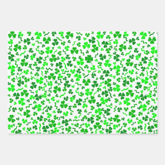 St Patrick's Day Birthday  Geschenkpapier Set (Vorderseite 2)