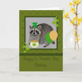 St. Patrick's Day Birthday Grußkarte Karte (Gelbe Blume)