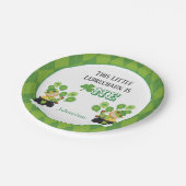 St. Patrick's Day Birthday Party Pappteller (Schrägansicht)