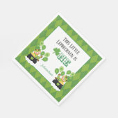St. Patrick's Day Birthday Party Serviette (Ecke)