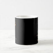 St Patricks Day Black Cat Geschenk Meine glücklich Kaffeetasse (Mittel)
