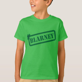 St.Patrick's Day Blarney Kids Green T - Shirt